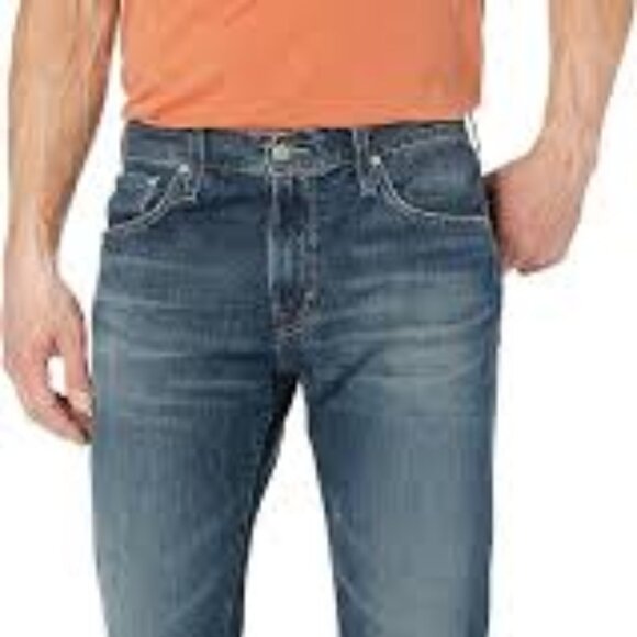 Lucky Brand 412 Athletic Slim Fit Jeans Men's Size 31X32 Blue Comfort Stretch